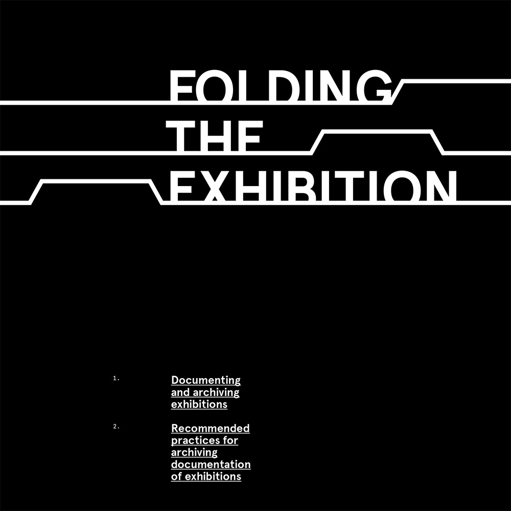 Folding The Exhibition